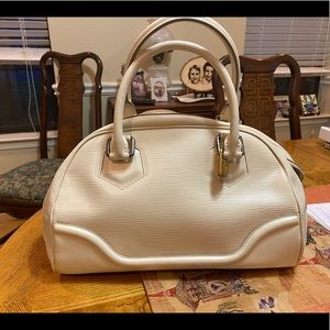 Louis Vuitton Epi Montaigne satchel bowling bag